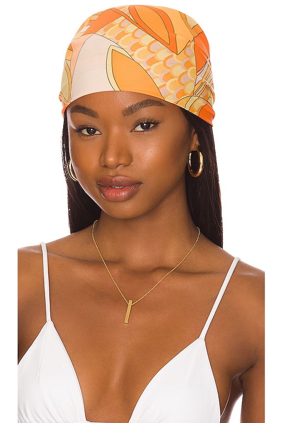 view 2 of 5 ШАРФ SILK in Moroccan Sunrise