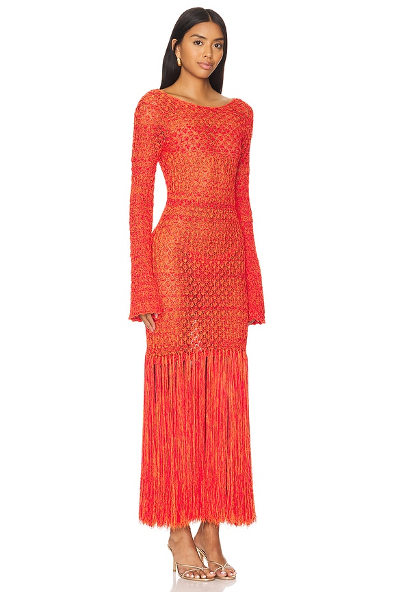 view 2 of 4 VESTIDO CALLISTA in Red