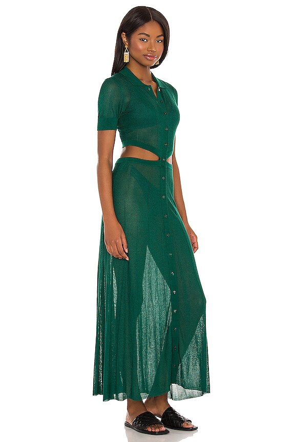 view 2 of 3 Athena Dress in Green