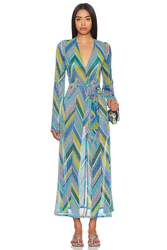 view 2 of 5 Odette Robe in Marine