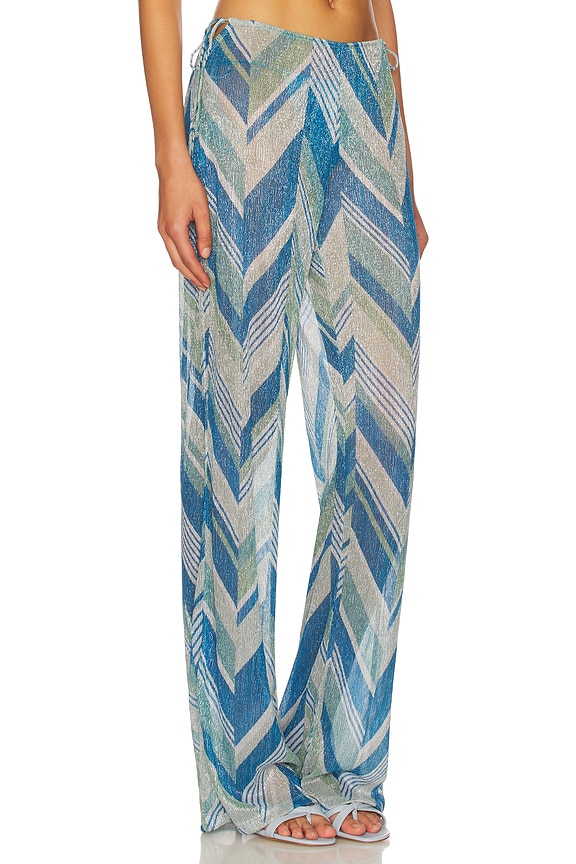 view 2 of 6 Ollie Wide Leg Pant in Glacier