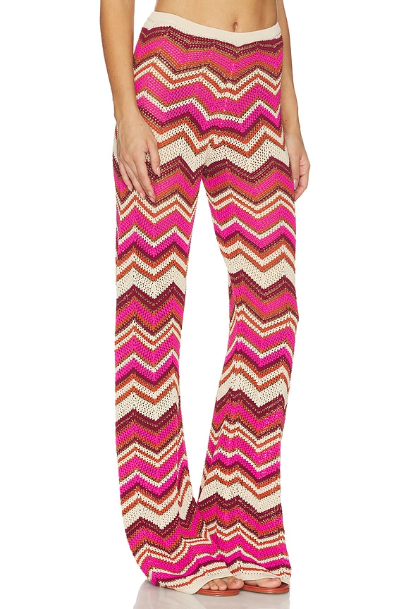 view 2 of 6 Cierra Pant in Berry