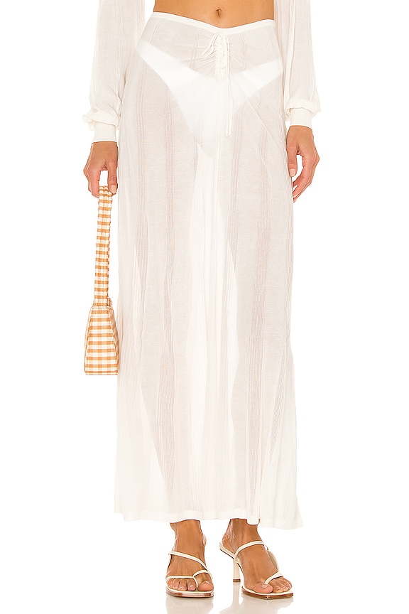 view 1 of 4 Bridget Skirt in Off White