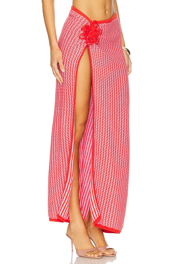 view 2 of 6 Magnolia Skirt in Valentine