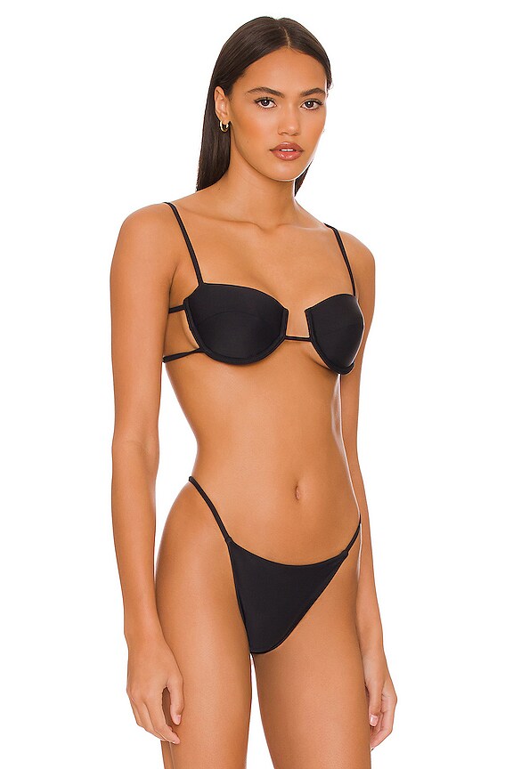 view 2 of 4 LAIS ビキニトップ in Black
