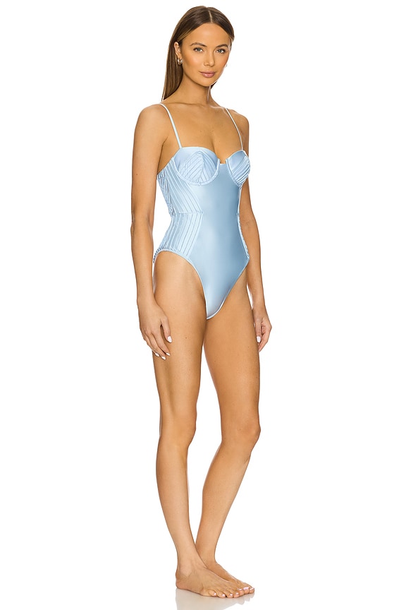 view 2 of 3 Lex Full-Piece Swimsuit in Icy