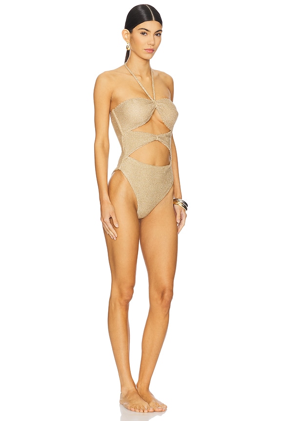 view 2 of 4 Ulla One Piece in Marigold