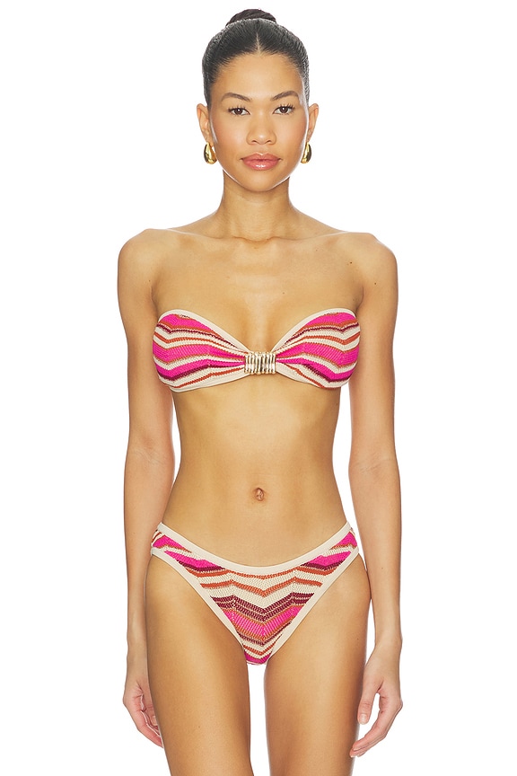 view 1 of 4 Samira Bikini Top in Berry