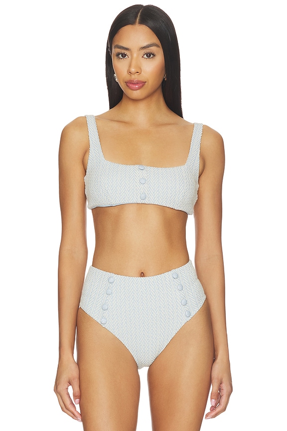 view 1 of 5 Mya Bikini Top in Polar