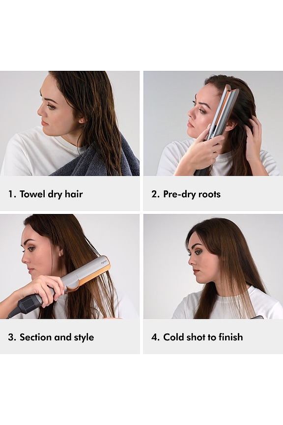 view 2 of 10 AIRSTRAIT STRAIGHTENER ヘアストレートナー in Jasper Plum