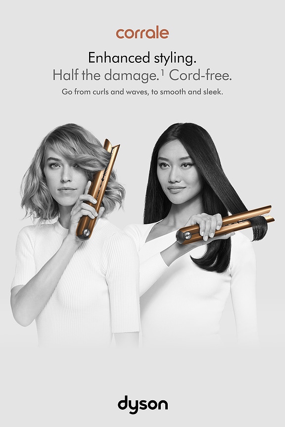 view 2 of 9 Corrale Styler & Straightener in Copper & Nickel