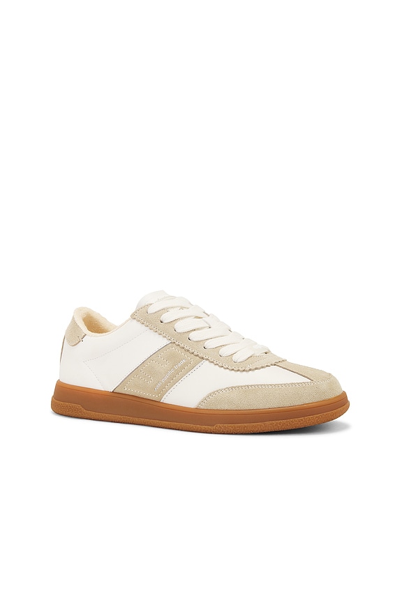 view 2 of 7 Santos Sneaker in Beige & White