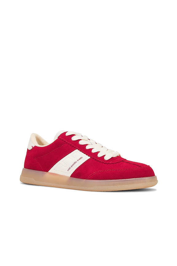 view 2 of 6 Santos Sneaker in Red & Off White