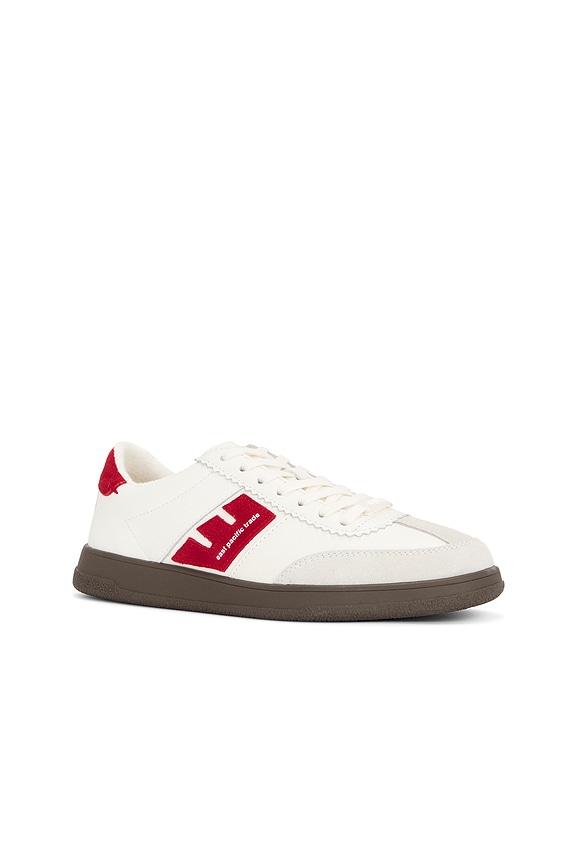 view 2 of 6 Santos Sneakers in Off White, Grey, & Red