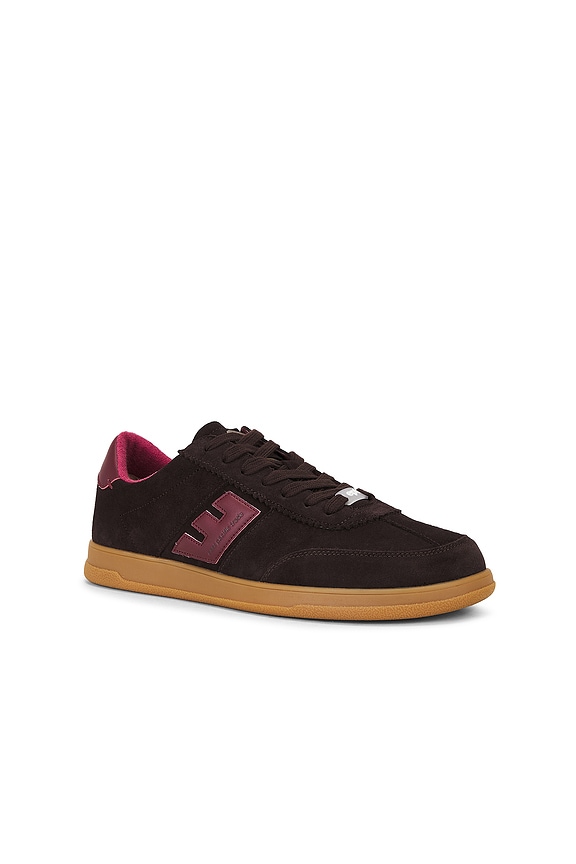view 2 of 6 Santos Sneaker in Brown Burgundy