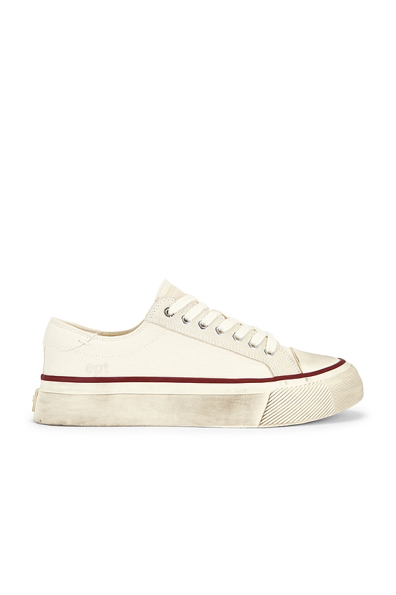 view 1 of 6 Dive Vintage Sneaker in Beige & Red