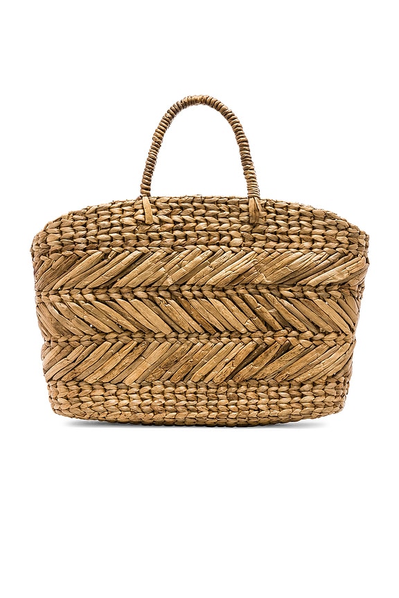 view 2 of 4 Corfu Beach Basket Bag in Natural