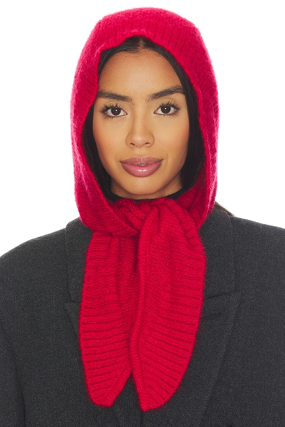 view 2 of 5 Liezel Kerchief Hood in Passion