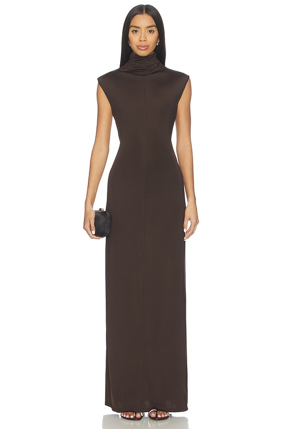 view 2 of 5 Ingrida Gown in Espresso