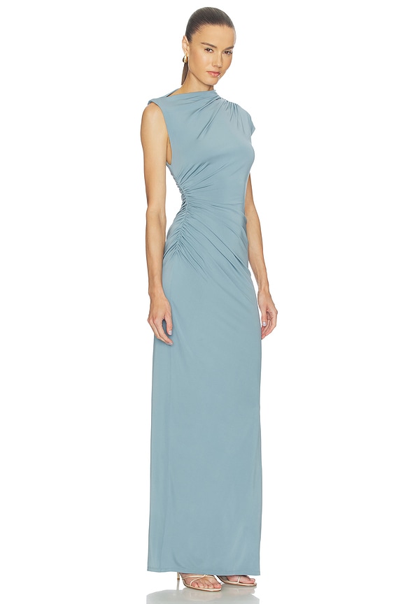 view 2 of 5 Auda Gown in Slate Blue