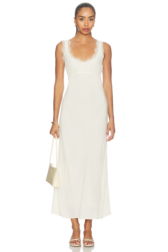 view 1 of 3 Naya Midi Dress in Ivory