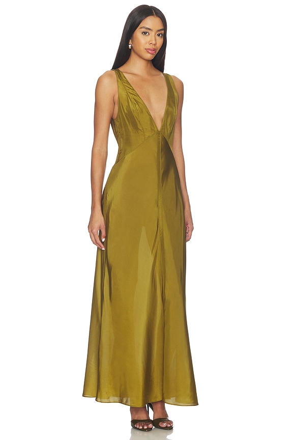 view 2 of 4 Freda Maxi Dress in Olive