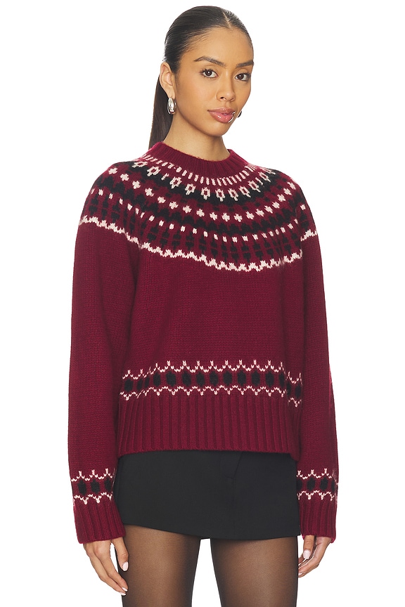 view 2 of 4 JERSEY ABBEY in Red Multi