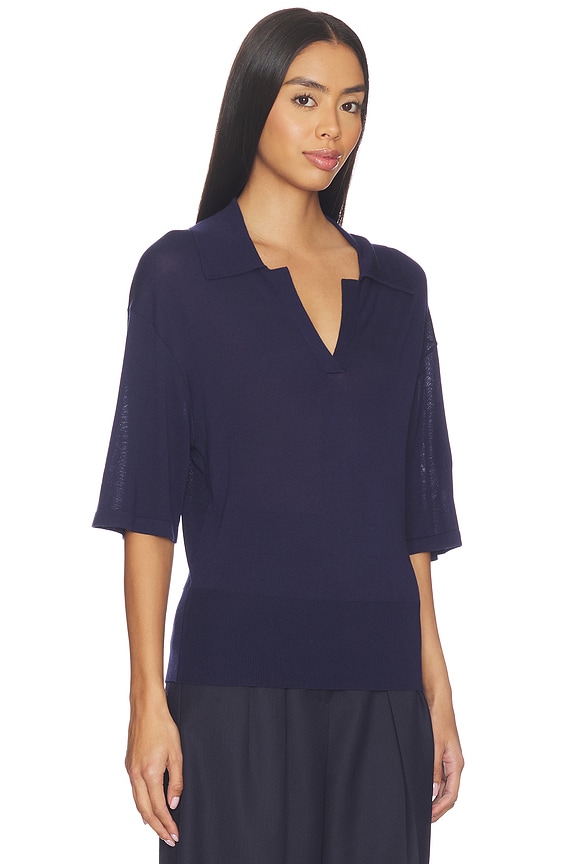 view 2 of 4 Kaysa Blouson Polo in Navy