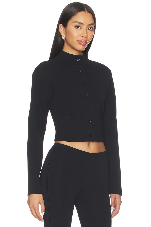 view 2 of 4 BLOUSON AUGUSTYNE in Black