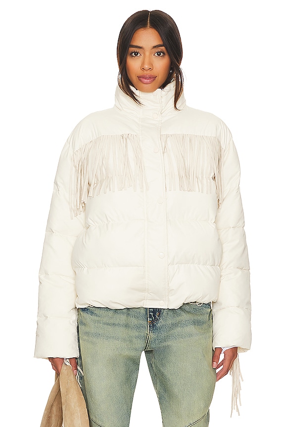 view 2 of 5 Olwen Puffer Jacket in Ecru