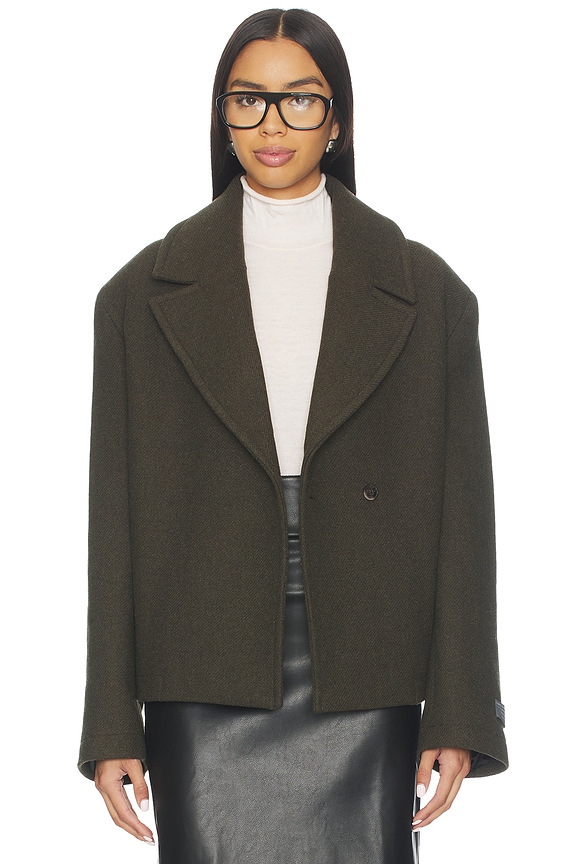 view 2 of 6 CHAQUETÓN OAK in Moss