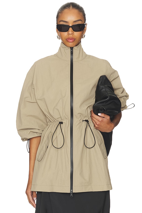 view 1 of 6 x Jasmine Tookes Luna Parka in Deep Khaki
