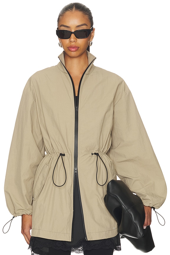 view 2 of 6 x Jasmine Tookes Luna Parka in Deep Khaki