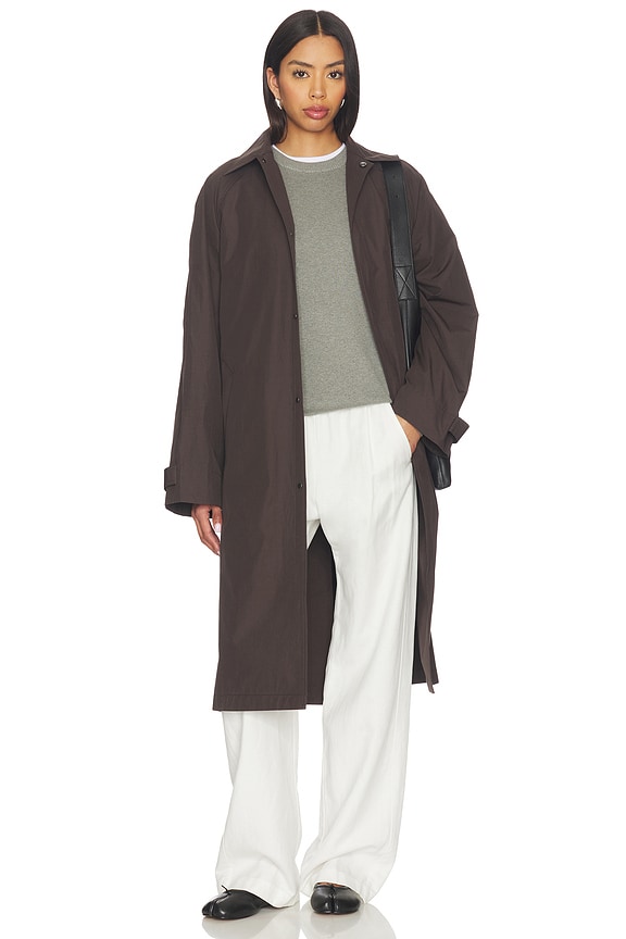 view 1 of 5 x Jasmine Tookes Kenzie Trench Coat in Ganache