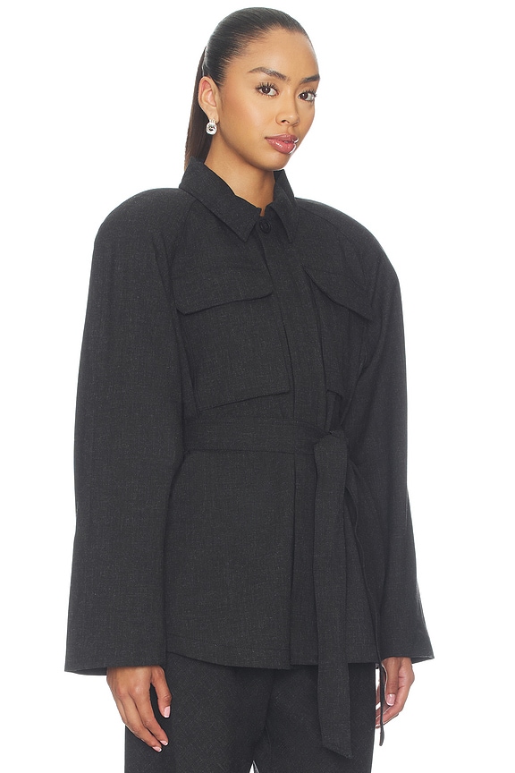 view 2 of 5 BLOUSON KELDAN  in Charcoal Melange