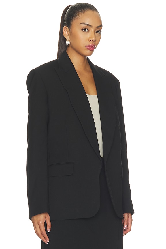 view 2 of 5 Jan Classic Suiting Blazer in Black