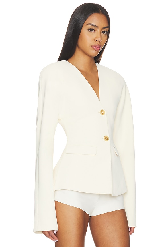 view 2 of 5 Gal Crepe Blazer in Ivory