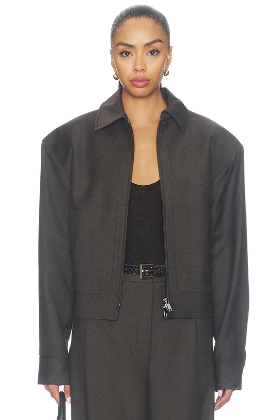 view 2 of 6 Dima Bomber Jacket in Hickory