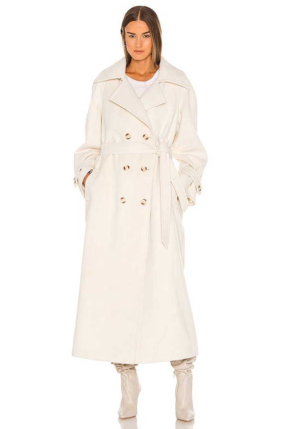view 2 of 6 MANTEAU ZOE in Ivory