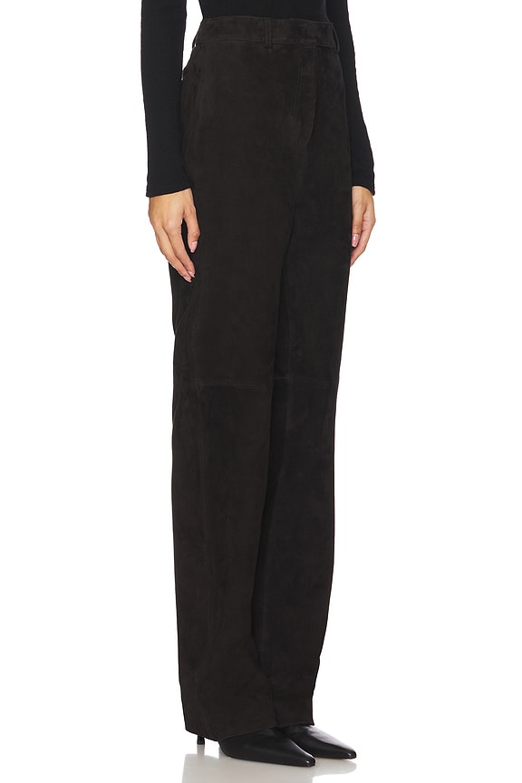 view 2 of 6 Blanca Suede Pants in Black
