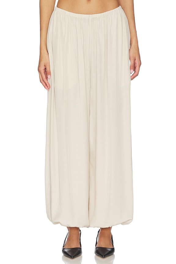 view 1 of 6 x Jasmine Tookes Kai Balloon Pant in Stone