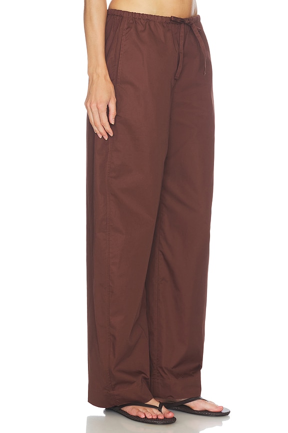 view 2 of 8 PANTALÓN LANA in Chocolate