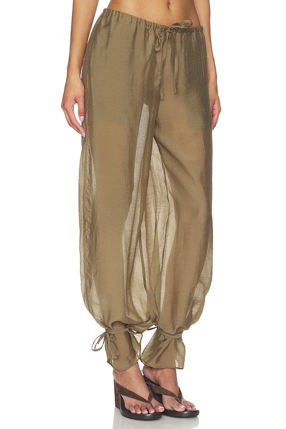 view 2 of 7 PANTALÓN LOLA in Dark Khaki