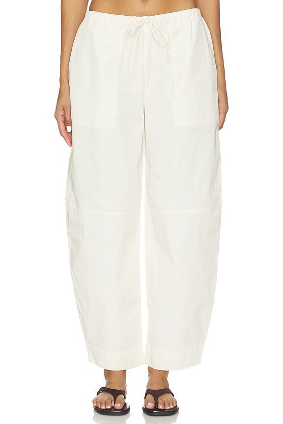 view 1 of 7 PANTALÓN LANA in Off White