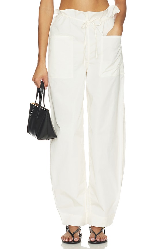 view 1 of 7 PANTALÓN SYRA in Off White