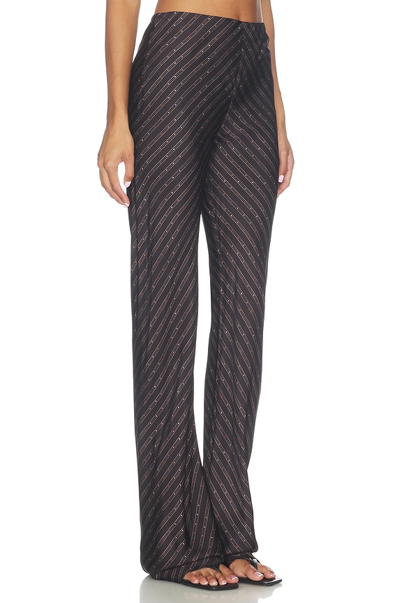view 2 of 7 Taylor Pant in Ganache Tie Geo