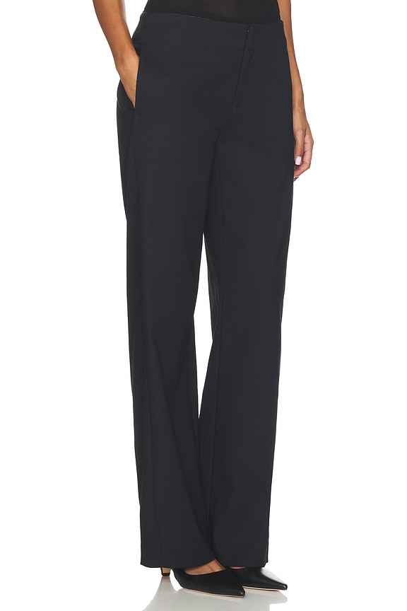 view 2 of 7 Ari Compact Suiting Pant in Black
