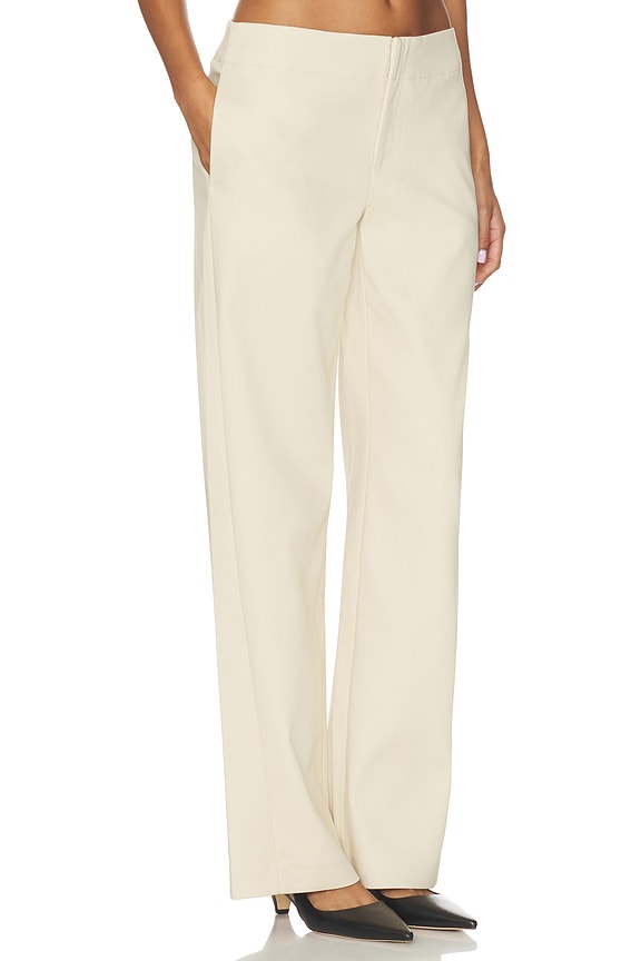view 2 of 7 Ari Compact Suiting Pant in Tofu