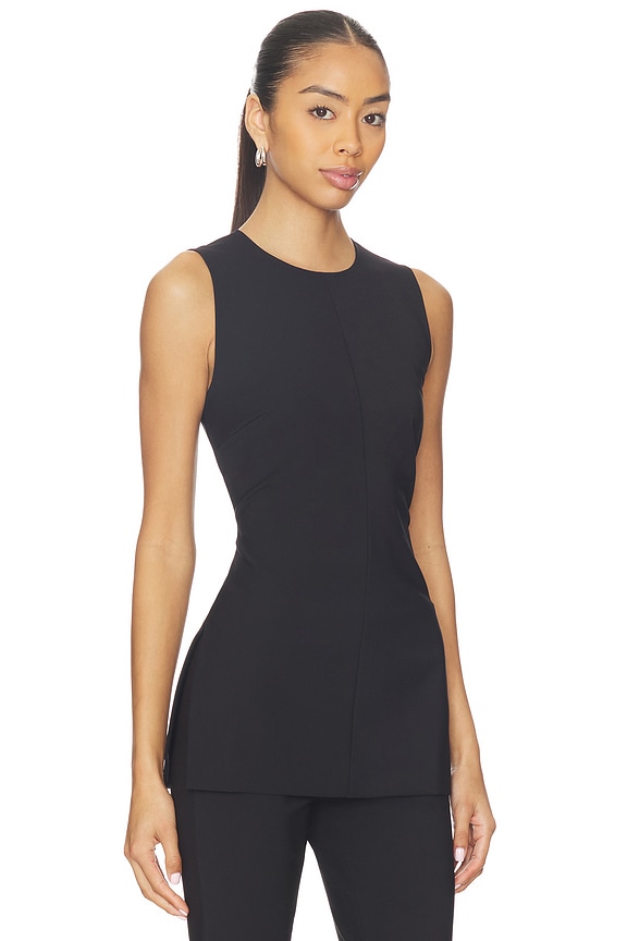 view 2 of 4 Guro Tech Suiting Top in Black