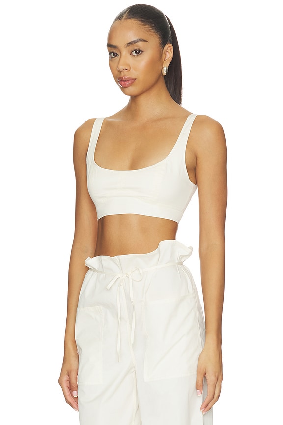 view 2 of 5 Syra Bra Top in Off White